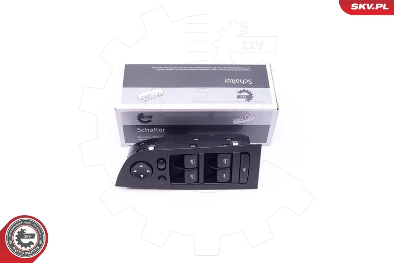 Switch, window regulator